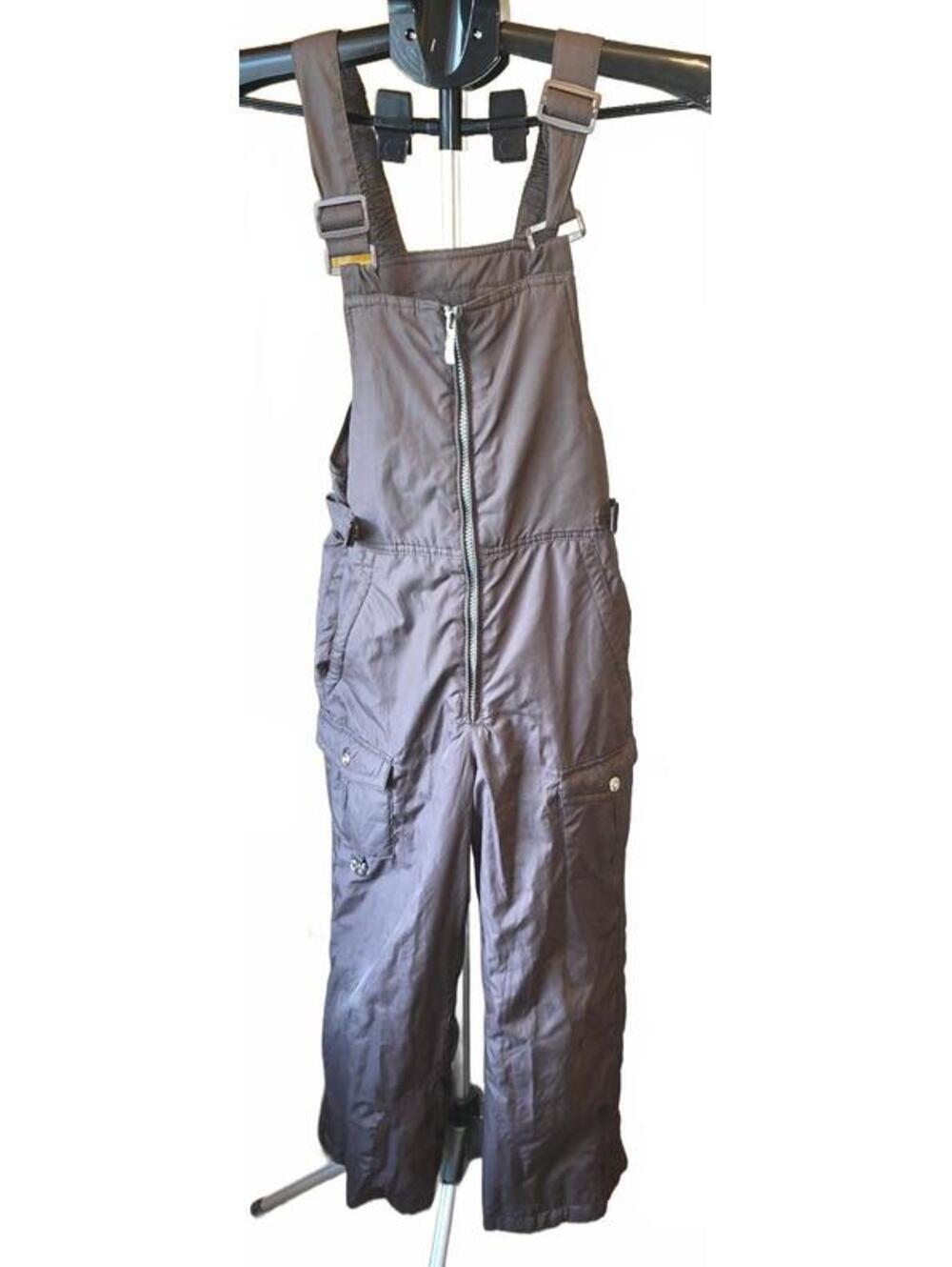 ZeroXPosur Youth 10/12 Chocolate Brown Polyester Ski Bib Overalls Medium